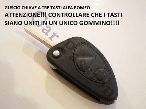 Guscio chiave scocca - scocca, alfa
