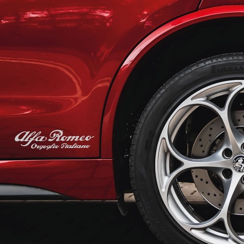 Alfa romeo adesivo - alfa, fiancata