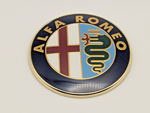 Alfa romeo logo metallo - logo,
