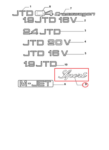 Logo sigla modello sport - sigla,